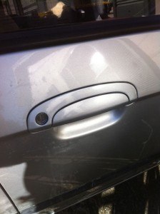 door handle after