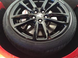 Alloy Wheel after repair