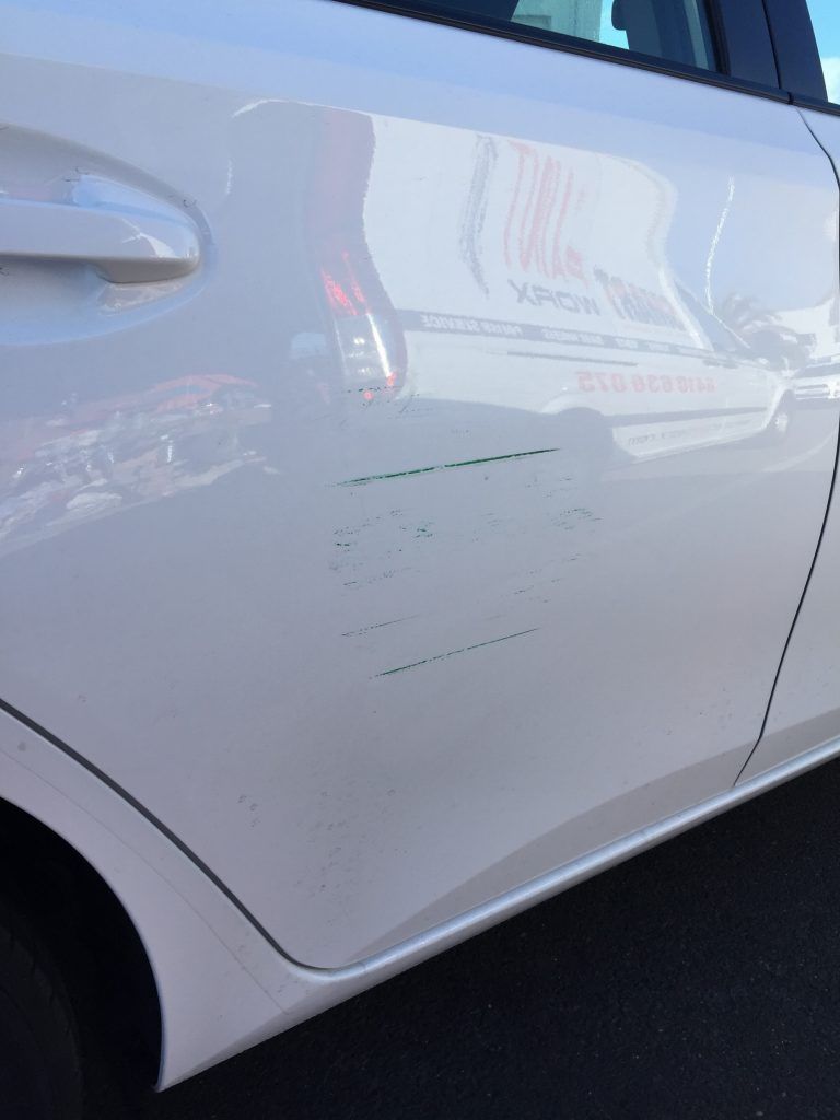Minor Car Repair - Scratch