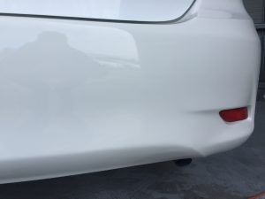Toyota Corolla rear bar crack AFTER 2
