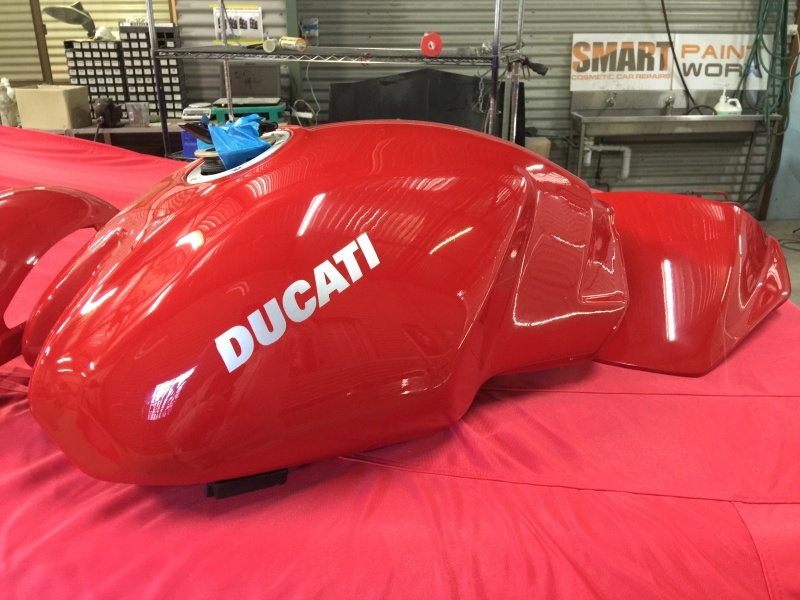 Ducati repair after