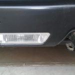 Nissan Trail - hole in textured bumper