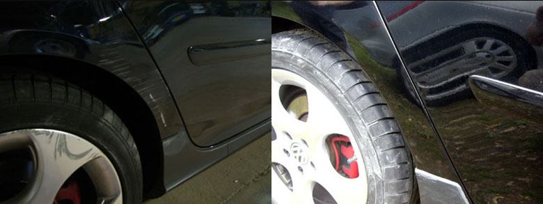 Scratch Repairs Before & After