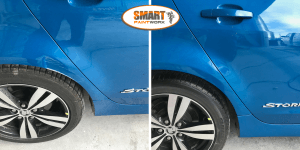 Dent Repair With A Blend Panel